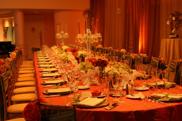 Your next dinner party by Renaissance Flowers